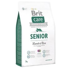 Brit Care Senior Kuzu Etli Pirinçli Yaşlı 3 kg Köpek Maması