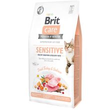 Brit Care Sensitive 7 kg Hindili ve Somonlu Yetişkin Kedi Maması