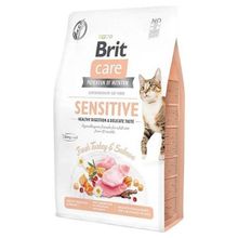 Brit Care Sensitive Fresh Hindili ve Somonlu 2 kg Kedi Maması