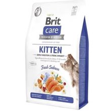 Brit Care Super Premium Gentle Digestion Strong Immunity Somonlu Tahılsız 2 kg Yavru Kuru Kedi Maması