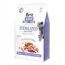 Brit Care Tahılsız Ördekli Kilo Kontrolü için 7 KG Kısırlaştırılmış Kedi Maması