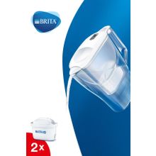 BRITA Beyaz 2 Filtreli Aluna Cool Su Arıtma Sürahisi