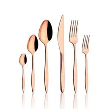 Brondoff Carmen Rose Gold 84 Parça 12 Kişilik Çatal Kaşık Bıçak Seti