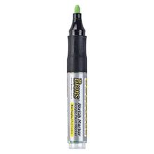 Brons 4 mm Yuvarlak Uç Yeşil Akrilik Marker