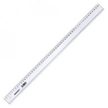 Brons BR-227 50 cm Şeffaf Plastik Cetvel
