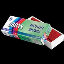 Brons BR-257 420 gr Kırmızı 10'lu Mühür Mumu