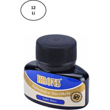Brons BR-312 Mavi 12'li Dolma Kalem Mürekkebi