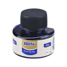Brons BR-318 12 Adet 20 CC Mavi Çini Mürekkebi