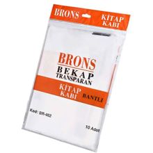 Brons BR-447 Şeffaf 10'lu Hazır Kitap Kabı