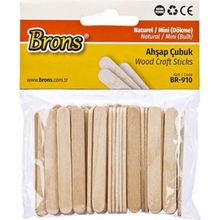 Brons BR-910 Mini Dökme Natural Ahşap Çubuk