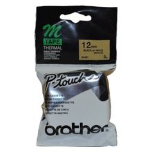 Brother M-831 Altın Üzerine Siyah Etiket