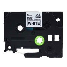 Brother P-Touch 6AZE111 Şeffaf-Siyah TZ-tape 6 mm Etiket