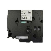 Brother P-Touch TZE-221 Beyaz Üzerine Siyah 9 mm 8 mt Muadil Etiket