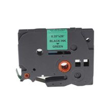 Brother P-Touch TZE-721 Yeşil Üzerine Siyah 9 mm 8 mt Muadil Etiket