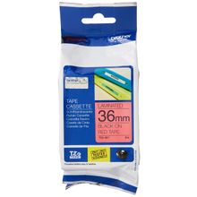 Brother TZ-461 - TZE-461 36 mm Kırmızı Üzeri Siyah Etiket
