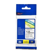 Brother TZE-241 18 mm Beyaz Lamine Muadil Etiket