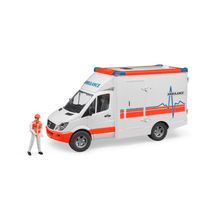 Bruder 4001702026769 02676 Mercedes Benz Sprinter Sirenli Ambulans ve Ekibi