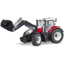 Bruder BR03181 Steyr 6300 Terrus Kepçeli Traktör