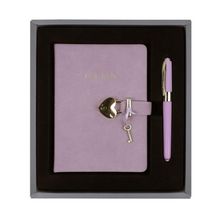 Bruno 4034 Visconti Hush Hush 13x18 cm 80 gr 320 Lila Yaprak Defter