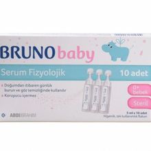 Bruno Baby 5 ml x 10 Adet Serum Fizyolojik Damla
