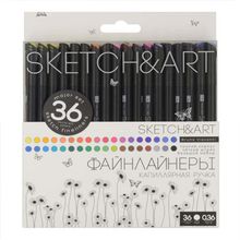 Bruno Kod:36-0020 Visconti Sketch Art Siyah Seri 36x0,36 mm Kalem