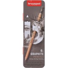 Bruynzeel 5750813 Graphite Pencils Set 6'lı Boya Kalemi