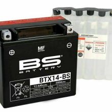 BS Battery BTX14- 2004-2006 Kawasaki Klv 1000 Uyumlu Akü