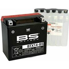 BS Battery BTX14- 2004-2015 Hyosung Gt 250 R Uyumlu Akü