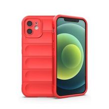 BSSM iPhone 12 Optimum Silikon Kırmızı Kılıf
