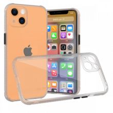 BSSM iPhone 13 Mini Miami Şeffaf Silikon Şeffaf Kılıf