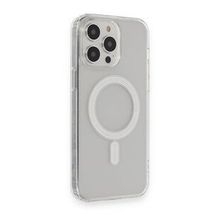 BSSM iPhone 13 Pro Max Matte Şeffaf Magneticsafe Şeffaf Kılıf