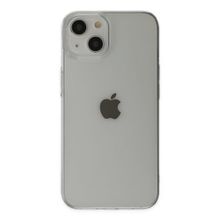 BSSM iPhone 14 Plus PC Sert Şeffaf Kapak Şeffaf Kılıf