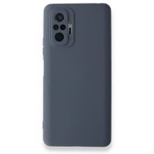 BSSM Nano İçi Kadife Silikon - Gri Xiaomi Redmi Note 10 Pro Kılıf