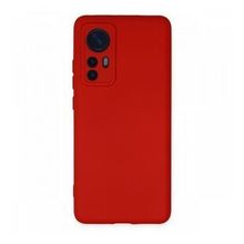 BSSM Nano içi Kadife Silikon - Kırmızı Xiaomi Mi 12 Kılıf
