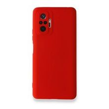 BSSM Nano İçi Kadife Silikon - Kırmızı Xiaomi Redmi Note 10 Pro Kılıf