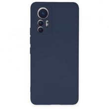 BSSM Nano İçi Kadife Silikon - Lacivert Xiaomi Mi 12 Lite Kılıf