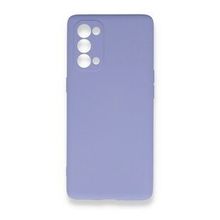BSSM Nano İçi Kadife Silikon - Lila Oppo Reno 5 Pro Kılıf