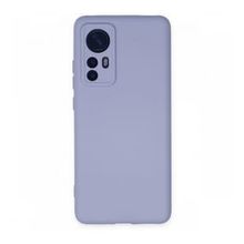 BSSM Nano içi Kadife Silikon - Lila Xiaomi Mi 12 Kılıf