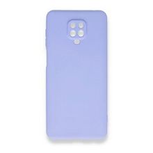 BSSM Nano İçi Kadife Silikon - Lila Xiaomi Redmi Note 9 Pro Kılıf