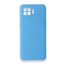 BSSM Nano İçi Kadife Silikon - Mavi Oppo Reno 4 Lite Kılıf