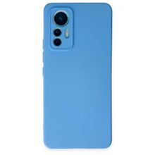 BSSM Nano İçi Kadife Silikon - Mavi Xiaomi Mi 12 Lite Kılıf