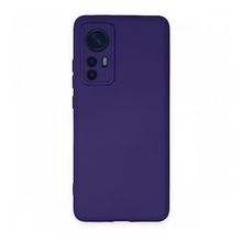 BSSM Nano İçi Kadife Silikon - Mor Xiaomi Mi 12 Kılıf