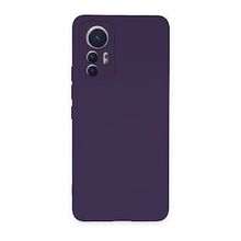 BSSM Nano İçi Kadife Silikon - Mor Xiaomi Mi 12 Lite Kılıf