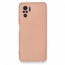 BSSM Nano içi Kadife Silikon - Pudra Xiaomi Redmi Note 10 Kılıf