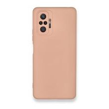 BSSM Nano İçi Kadife Silikon - Pudra Xiaomi Redmi Note 10 Pro Kılıf