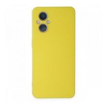 BSSM Nano İçi Kadife Silikon - Sarı Oppo Reno 7 Lite Kılıf