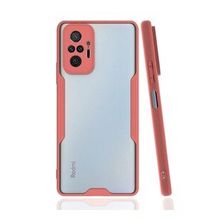 BSSM Platin Silikon - Pembe Xiaomi Redmi Note 10 Pro Kılıf