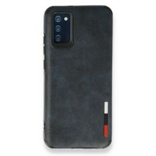 BSSM Samsung Galaxy A02S Loop Deri Silikon Lacivert Kılıf
