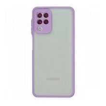 BSSM Samsung Galaxy A22 Montreal Silikon Kapak Mor Kılıf