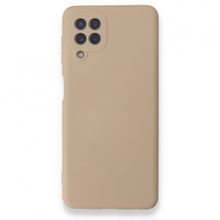 BSSM Samsung Galaxy A22 Nano İçi Kadife Silikon Pudra Kılıf